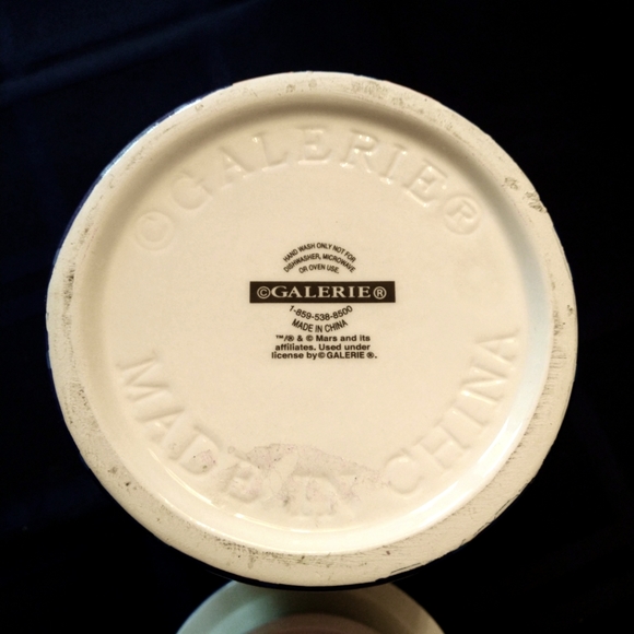 Vintage Blue M&M Candy Collectible Ceramic - Picture 6 of 7